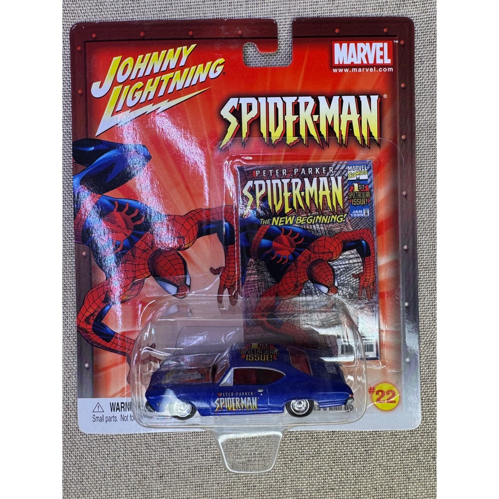 Johnny Lightning Spider-Man 1968 Chevy Chevelle Release 3 No. 22 Diecast MOC '03